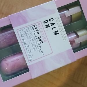 Bath duo set salts and confetti